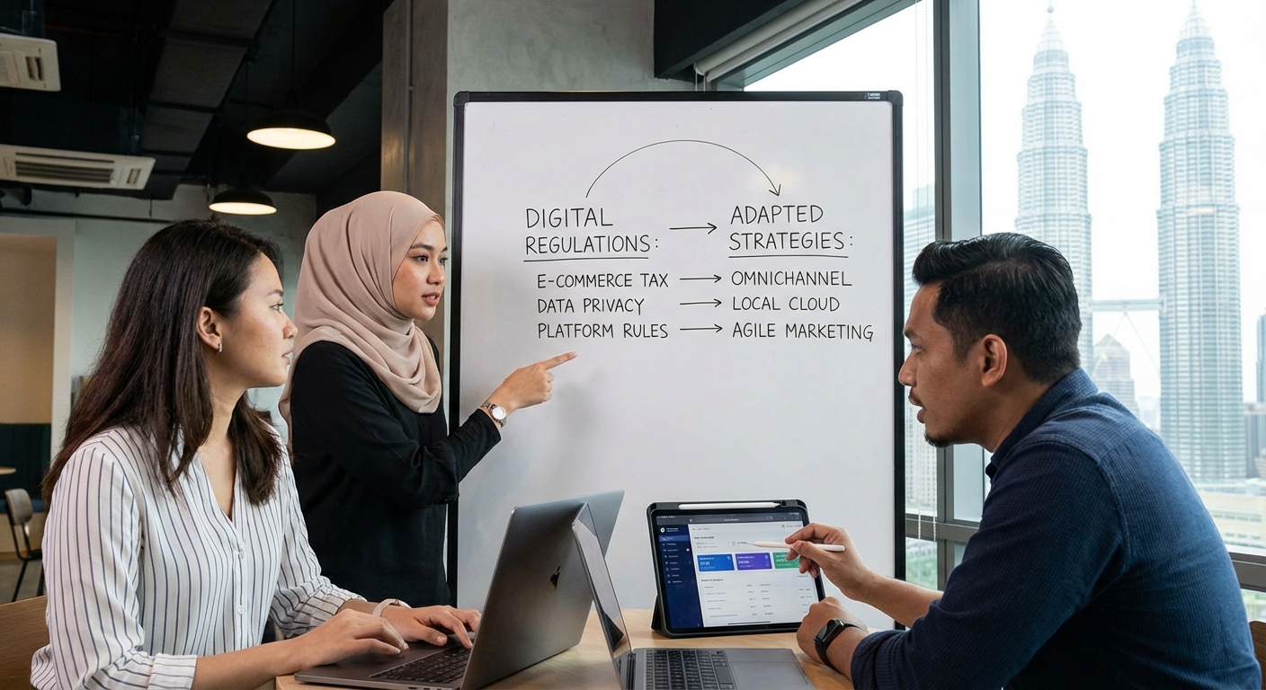 Malaysian entrepreneurs adapting their strategies to the new digital rules.
