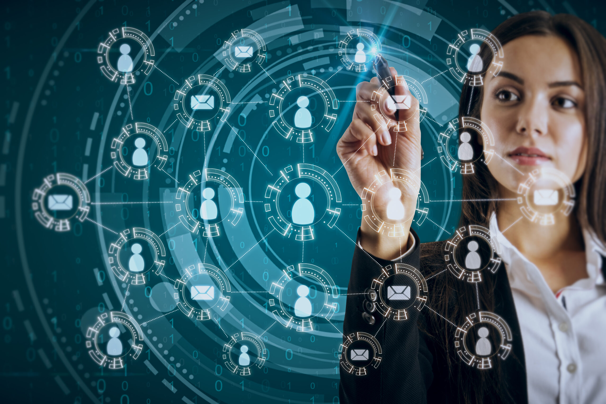 A CRM system acts as a central hub that connects your entire customer network—emails, contacts, sales info—all in one digital ecosystem. This visibility is key for businesses looking to build stronger, smarter relationships.