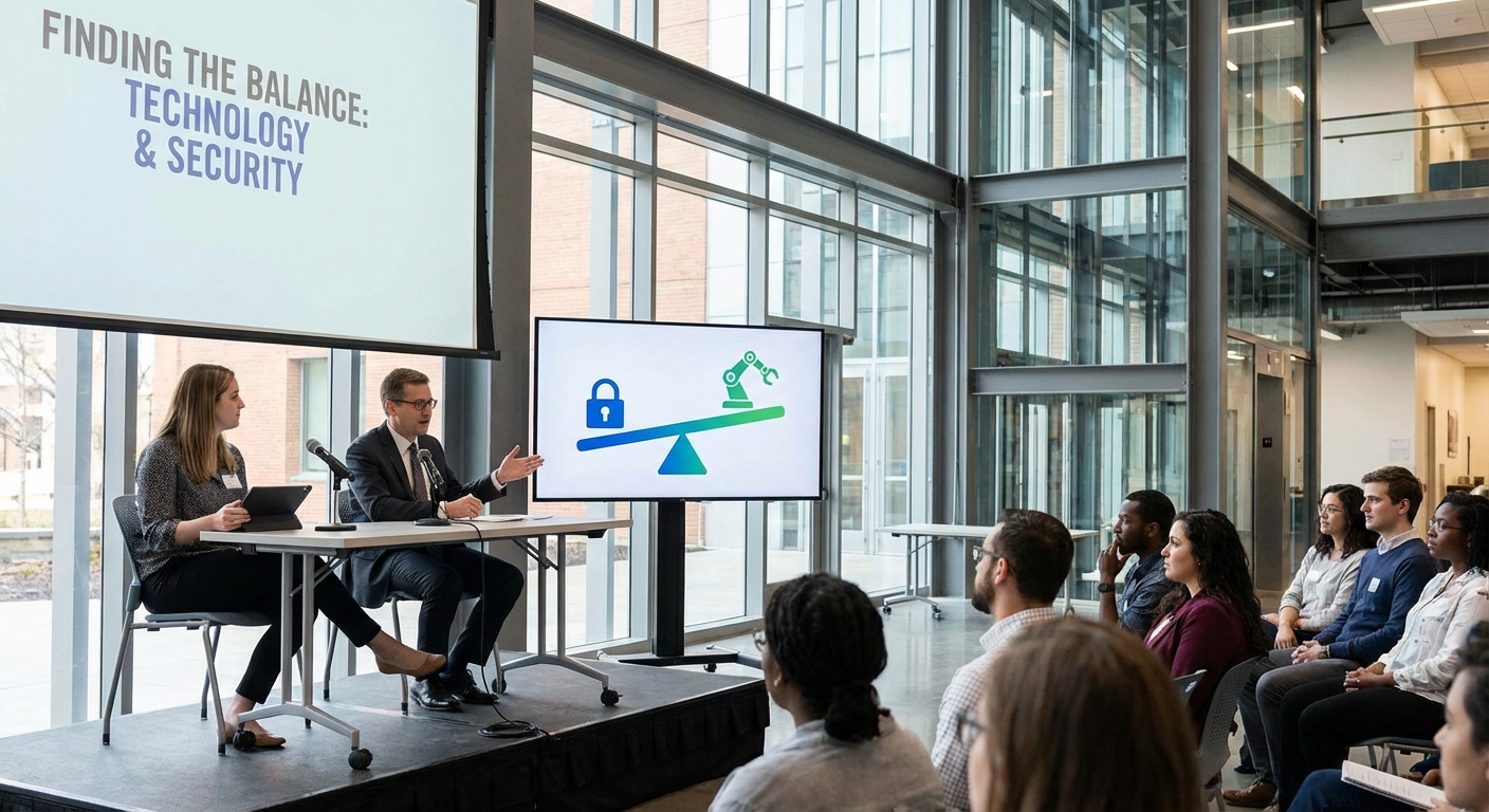 Finding the balance between technological innovation and user security is key.