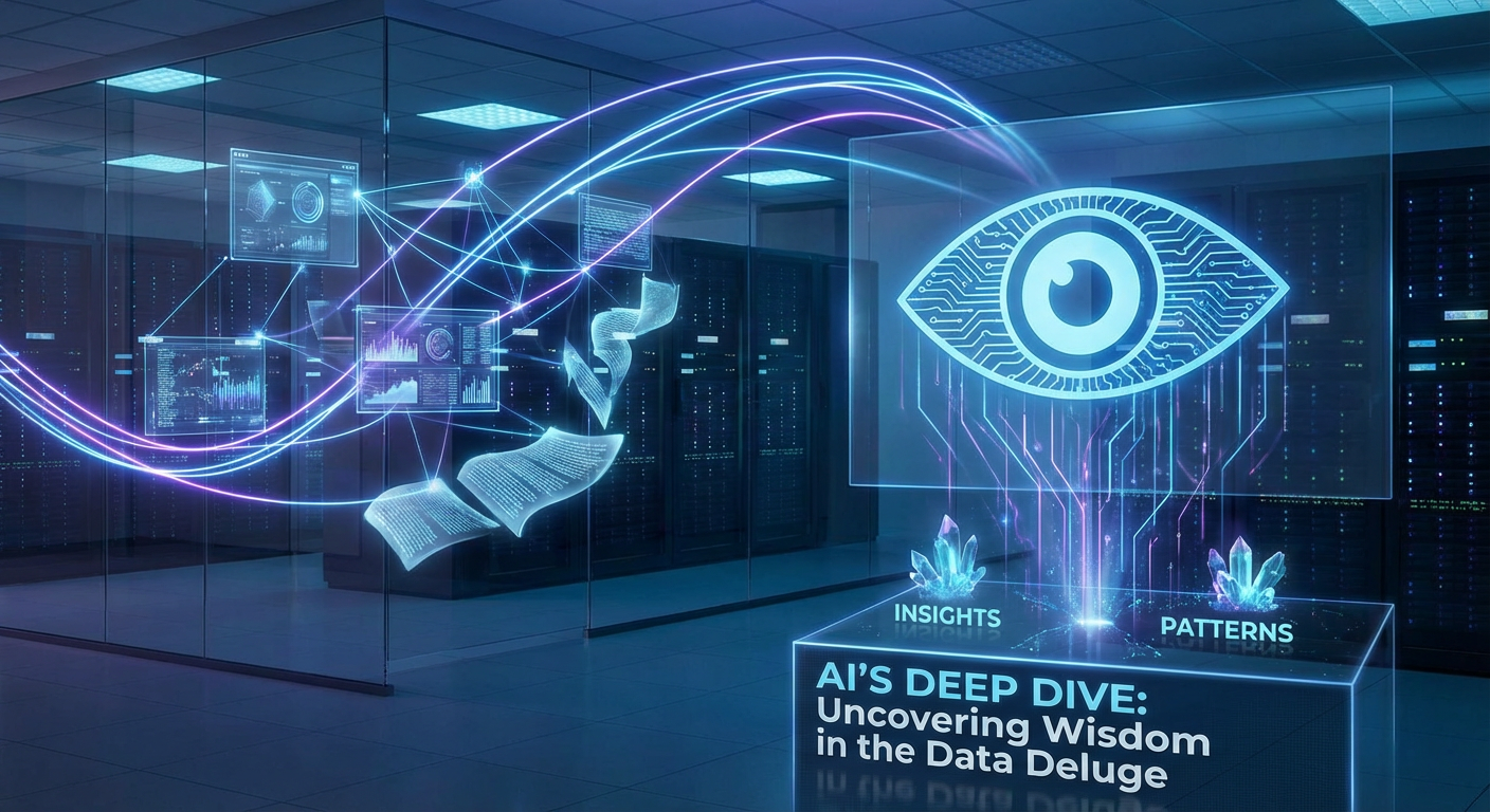 AI can now process and understand vast amounts of information, uncovering hidden insights.