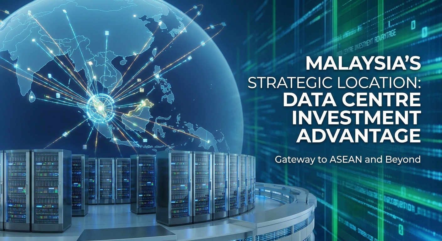 Malaysia's strategic location in Southeast Asia is a key advantage for data centre investment.